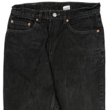 Levis 550 Jeans - 32W 34L Black Cotton