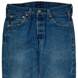 Levis 501 Jeans - 30W 27L Blue Cotton