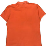 Polo By Ralph Lauren Polo Shirt - Large Orange Cotton