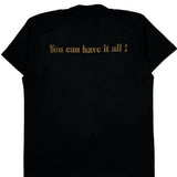 Motivational Fruit Of The Loom Single Stitch T-Shirt - Large Black Cotton Blend