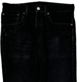 Levis 501 Jeans - 32W 30L Black Cotton
