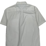 Tommy Hilfiger Short Sleeve Shirt - Medium White Cotton