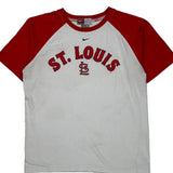 St. Louis Cardinals Nike T-Shirt - Medium White Cotton