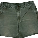 Carhartt Carpenter Shorts - 38W 8L Gray Cotton