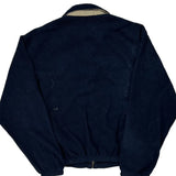 Made In USA Polo By Ralph Lauren Fleece Jacket - Medium Navy Polyester
