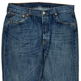 501 Levis Jeans - 34W 30L Blue Denim