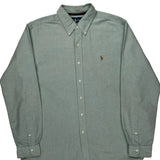 Ralph Lauren Shirt - Large Green Cotton