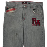 Red Ape Hip Hop Jeans - 36W 30L Red Cotton