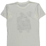 Fan House Graphic T-Shirt - Large White Cotton