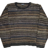 Knightsbridge Striped Sweater - XL Multicoloured Acrylic