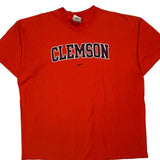 Clemson Nike College T-Shirt - 2XL Orange Cotton