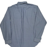 Ralph Lauren Striped Shirt - XL Blue Cotton