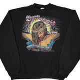 1991 Born To Die Tultex Jesus Christ Sweatshirt - XL Black Cotton