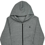 Polo By Ralph Lauren Hoodie - Medium Gray Cotton Blend