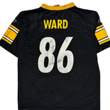 Age 14-16 Pittsburgh Steelers Reebok Football Football Jersey - Large Black Polyester