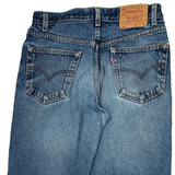 550 Levis Jeans - 33W 30L Blue Cotton