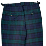 Polo By Ralph Lauren Checked Pants - 34W 29L Blue Cotton