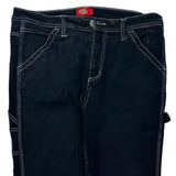 Dickies Carpenter Trousers - 31W 31L Black Cotton
