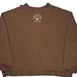 Harley Davidson Graphic Sweatshirt - 2XL Brown Cotton Blend