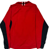 Wisconsin Adidas Track Jacket - Medium Red Polyester
