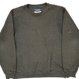 Russell Athletic Blank Sweatshirt - Medium Gray Cotton Blend
