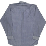 Ralph Lauren Striped Shirt - Large Blue Cotton