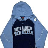 Age 6 North Carolina Tar Heels Nike College Hoodie - Small Blue Cotton