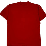 Ice Cream Screen Stars Single Stitch T-Shirt - XL Red Cotton Blend