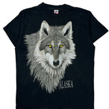 Fruit Of The Loom Single Stitch T-Shirt - XL Black Cotton