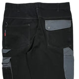 Unbranded Cargo Trousers - 36W 31L Grey Cotton Blend