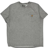 Force Carhartt T-Shirt - Large Gray Cotton