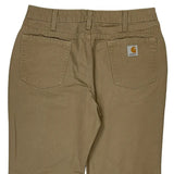 Carhartt Carpenter Pants - 30W US 6 Beige Cotton