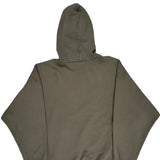 Made In USA Nike Center Swoosh Hoodie - 2XL Gray Cotton