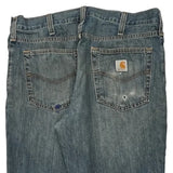 Carhartt Jeans - 36W 32L Blue Cotton Blend