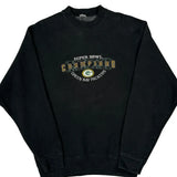Green Bay Packers Unbranded Football Sweatshirt - Small Black Cotton