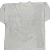 Dallas Cowboys Starter Graphic T-Shirt - Large White Cotton