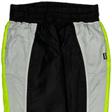 Black Label Starter Contrast Stitch Track Pants - Large Gray Polyester