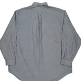 Ralph Lauren Striped Shirt - 2XL Blue Cotton