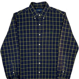 Ralph Lauren Checked Shirt - Medium Blue Cotton