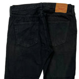 Levis 501 Jeans - 35W 30L Black Cotton