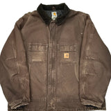 Carhartt Jacket - 4XL Brown Cotton
