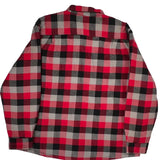 Dickies Checked Overshirt - 2XL Black Cotton