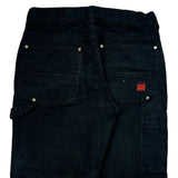 Tough Duck Carpenter Pants - 32W 32L Black Cotton