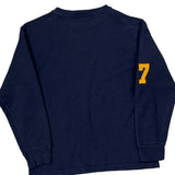 Polo Sport Graphic Long Sleeve T-Shirt - Small Blue Cotton