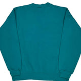 90'S Blank Lee Sweatshirt - XL Green Cotton