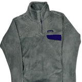Patagonia Fleece - Large Gray Polyester