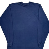 Oxford University Unbranded Single Stitch Long Sleeve T-Shirt - XL Blue Cotton