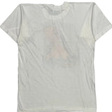 Rose Cartoon T-Shirt - Large White Cotton