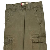Levis Cargo Trousers - 31W 30L Khaki Cotton