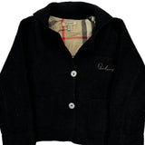 Age 6 Burberry Jacket - Small Black Wool